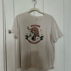 Parks Project Cream 'Defend' T-Shirt